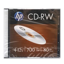 [홈앤스쿨] CD-RW (낱장) 700MB 12배속 개별케이스 공CD 저장