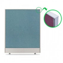 가구샘 PVC 파티션 H1200 원톤 밝은프레임 OG1050ca, H1200xW1800_PN713
