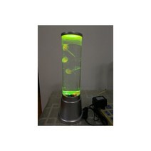 해파리 램프 물기둥 조명 풍수 기둥 자동 색상 변경, 0-5W, 36cm tall. Colorful
