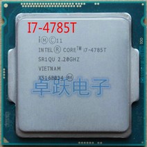 i54690 인텔 오리지널 I5-4690T I5 CPU 프로세서 2.5G 45W 쿼드 코어 22nm 산성 조각, 한개옵션0