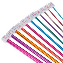 코바늘가방뜨기 뜨개질 키트 목도리 집에서할수있는취미 겨울 모자 수세미 핸드폰 대바늘 코바늘 가방 뜨기 11개 10.6quot 다색 알루미늄 튀니지 아프간 크로셰 뜨개질 후크, 없음