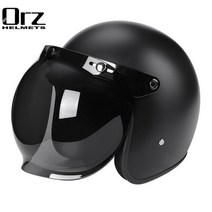 베스파 헬멧 레트로 바이크 초퍼 빈티지 오토바이 Motocicleta 오픈 페이스 카펫 카스코 투구 도트 승, 13 c6