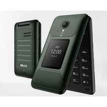 Blu BLU 탱크 플립 언락 4G LTE 폰 2022 2.8인치 + 1.8인치 디스플레이 블루, Green, Green