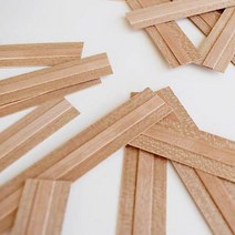 캔들바다 The Wooden wick Co. [ 정품 ] 우든윅 캔들 나무 심지 - 부스터나무심지 M 10개입