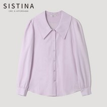 와이드 칼라 셔링 블라우스AWWBLM11020LV