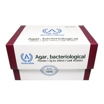 바이오피스 암브로티아 AG300S3 AGAR 스틱형 3g x 100ea 과립형 미생물 배양 실험 배지 bacteriological 바이오피스