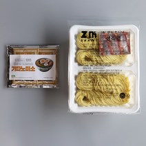 미소라멘 재료 세트 4인분 - 소미 기따노미소 200g + 다마시이 고급 생면 500g