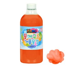 어린이집 유치원 어린이 오감발달 풍성한 임체형 거품 물감 리필 1000ml 낱색 형광주황, won∑∑상품선택★♧der