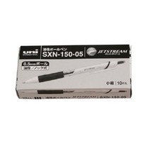 제트스트림 유니 볼펜 SXN-150 0.5mm, 0 . 5 mm / 10개입 (Black), 6세트