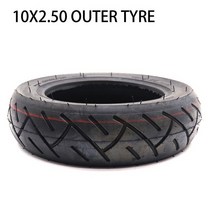 전기 스쿠터 타이어 10x2.50 런-전기 스쿠터 밸런스 자동차 액세서리용 플랫 타이어 판매, 02 outer tyre