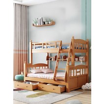 2층침대 아이방 인테리어 좁은방 공간활용 자매방, 1200mm x 2000mm 수납장포함