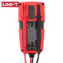 UNI-T 사이즈 디지털 멀티 미터 UT125C 600V DC/AC 전압 측정 400mA III, 한개옵션0