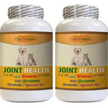 강아지 관절 영양제 관절약 보조제 Dog Joint Health Supplements - Pets Best Turmeric for Dogs and Cats Premium Suppo