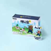 애니먼 펫밀크 애니유 강아지 1등급 우유 180ml 10개입