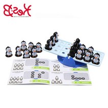 6살수학코딩 펭귄시소 수평맞추기 보드게임 집중력 실내놀이