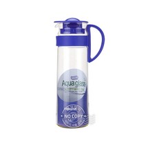 코멕스 뉴 아쿠아글라스 핸들 유리 물병 1.4L 보라 X 2개_GRN