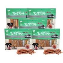 견생견사 플러스 대용량 간식 슬라이스 300g, 35개, 치킨