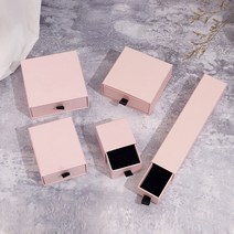 자석싸바리박스 싸바리박스 박스케이터링 10PCs 보석 주최자 디스플레이 선물 포장 상자 홀더 블랙 핑크 화, 05 pink_02 9x7x3.5cm