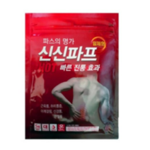 신신제약 신신 파프 핫 파스, 5개입, 45개