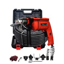 보일러 배관 청소 클리너 녹물 보일러 파이프 4m 8m, 710W(4m 스프링) 패키지