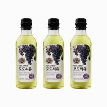 CJ제일제당 백설 포도씨유 500ml 3개