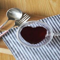 오너클랜 투명한 유리소재 프로포즈 러브 글라스 머그컵_W0B17E6