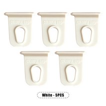 RV파트 캠핑카파트 캠핑카 5pcs 범용 천막 코트 후크 후크 랙 rv 캠핑 캐러밴 파티 라이트 스탠드 천막 후크 자동차 액세서리에 적합, 하얀