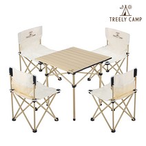 [TREELYCAMP] 트릴리캠프 이지체어테이블세트( 의자4개테이블1개) TR-CA221