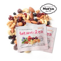 넛츠앤 원데이 하루견과류 체리베리굿 에브리데이 견과 낱봉 30개 20g 선물세트, 실속형