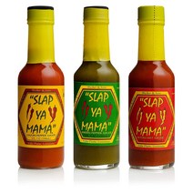 Slap Ya Mama All Natural Louisiana Style Hot Sauce Variety P, 상세설명참조