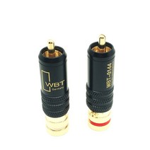 WBT RCA 단자 Connectors WBT-0144 스타일 (1EA), WBT RCA 단자 1개
