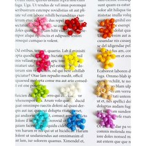 5mm 볼록 미니콩단추 컬러단추 인형눈 인형옷 만들기부자재, 연그린, 1개