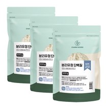 분리유청 단백질 WPI 보충제 WHEY PROTEIN ISOLATE, 3팩, 500g