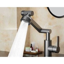 욕실 세면대 수전 화장실 엔틱 빈티지 엣지 북유럽식, 블랙-80cm