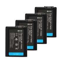 저무리 호환제품 NP FW50 NP-FW50 NPFW50 소니 a6500 a6300 a6000 a5000 a3000 NEX-3 알파 a7R a7 a7rii 7R 7S a7S 카메, 02 4 Battery