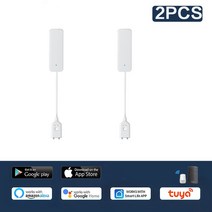 누수 경보 원격 모니터 홍수 감지기 누출 센서 보안 시스템 e, 2.2pcs