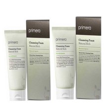 프리메라 내추럴 리치 클렌징 폼 150ml 1+1노페물제거 저자극 폼 클렌저 부드러운 클렌징 폼