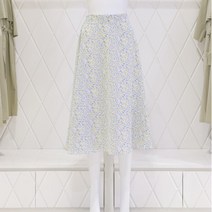 [AK PLAZA] [밸리걸]플로럴 플레어 스커트(580120)