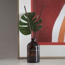 아뮈잔트 브라운 실내방향제 디퓨저 100ml, 리얼우드