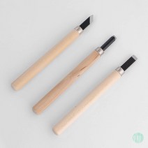 보급형 목공용 조각도 3종세트 화홍소형조각도 조각도낱개 조각도세모칼 조각도세트