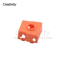 5/10PCS 3D 프린터 부품 MK8 실리콘 커버 V5 V6 화산 MK8/MK9/CR10/Ender-3 S1 CR-6SE 핫 엔드 히터 블록 양말, [01] 5PCS, [04] CR6SE