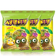 크라운 새콤달콤 키위 레몬 200g x3봉/ 대용량