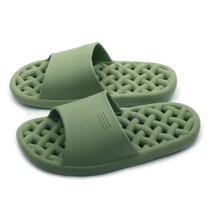 무광 논슬립 욕실화 카키, 2개