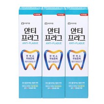 부광약품 안티프라그 치약 130G X 3개 치아건강 구강청결