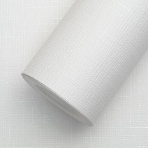 광폭합지 친환경 종이 도배지 셀프도배 롤벽지 17.75m, KS93412-1 화이트