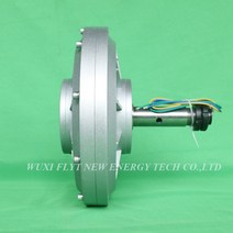 발전기용품 FLTXNY-500W 24v 48v 96v 코어리스 ac 희토류 영구 자석 발전기 낮은 RPM 150rpm/200rpm/350rpm, 96 볼트, 500W 150RPM