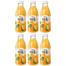 (빙그레)신선한 자연에서 갓따옴 상큼함 천혜향한라봉청귤 프리미엄 냉장주스730mL X6입 멀티팩, 따옴 천혜향 한라봉 청귤 730ml, 6개