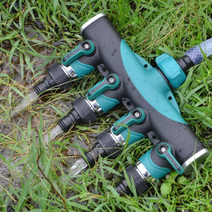 농업용 조경원예 4구 호스분배기 커넥터