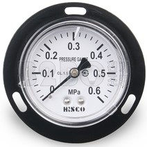 협성히스코 압력게이지 60파이 0.6MPa 6K 판넬형, 60D0.6MPa 판넬형/550254, 60D0.6MPa 판넬형/550254