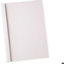 1개배송 A4 열제본 전용표지 6MM 50매 흰색 제본기표지 열제본표지